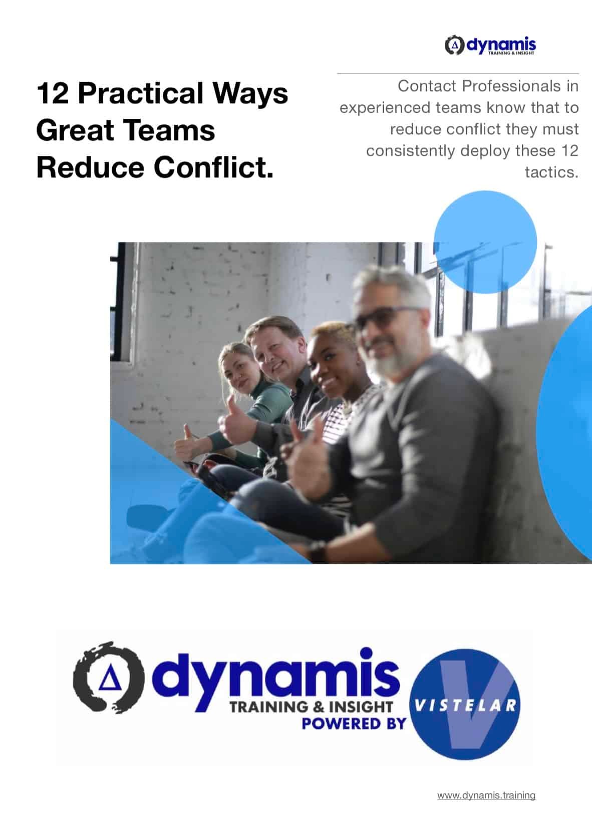 12 Ways Great Teams Reduce Conflict